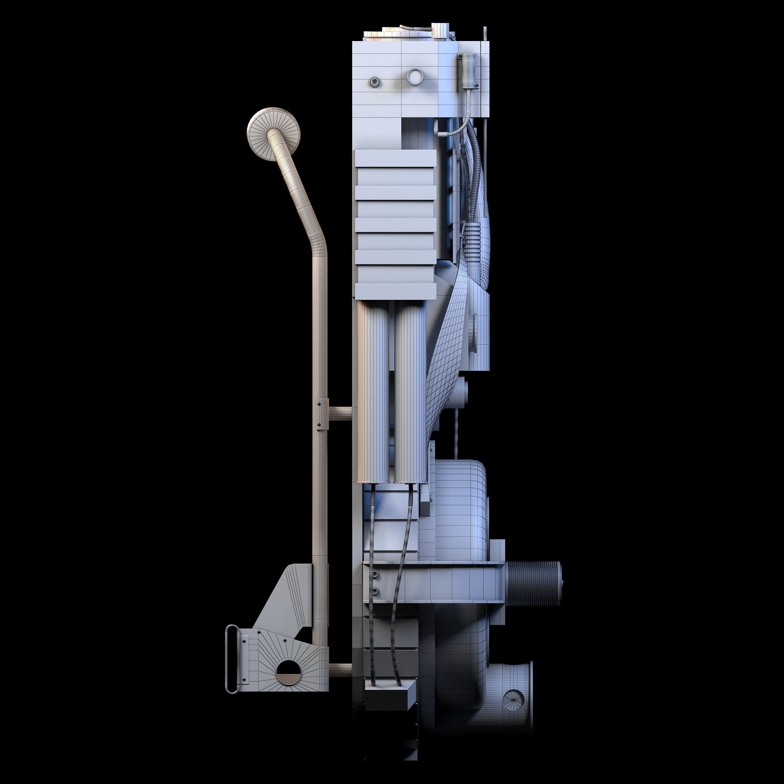 Proton Pack Ghostbusters 3D model_15