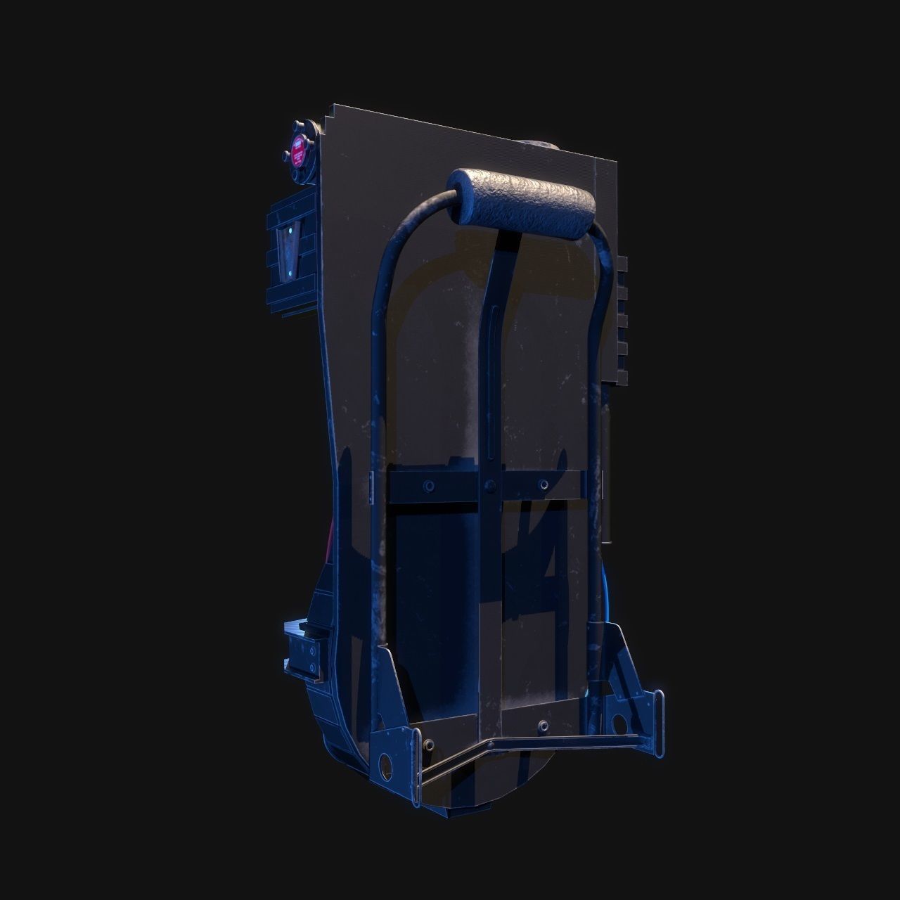 Proton Pack Ghostbusters 3D model_7