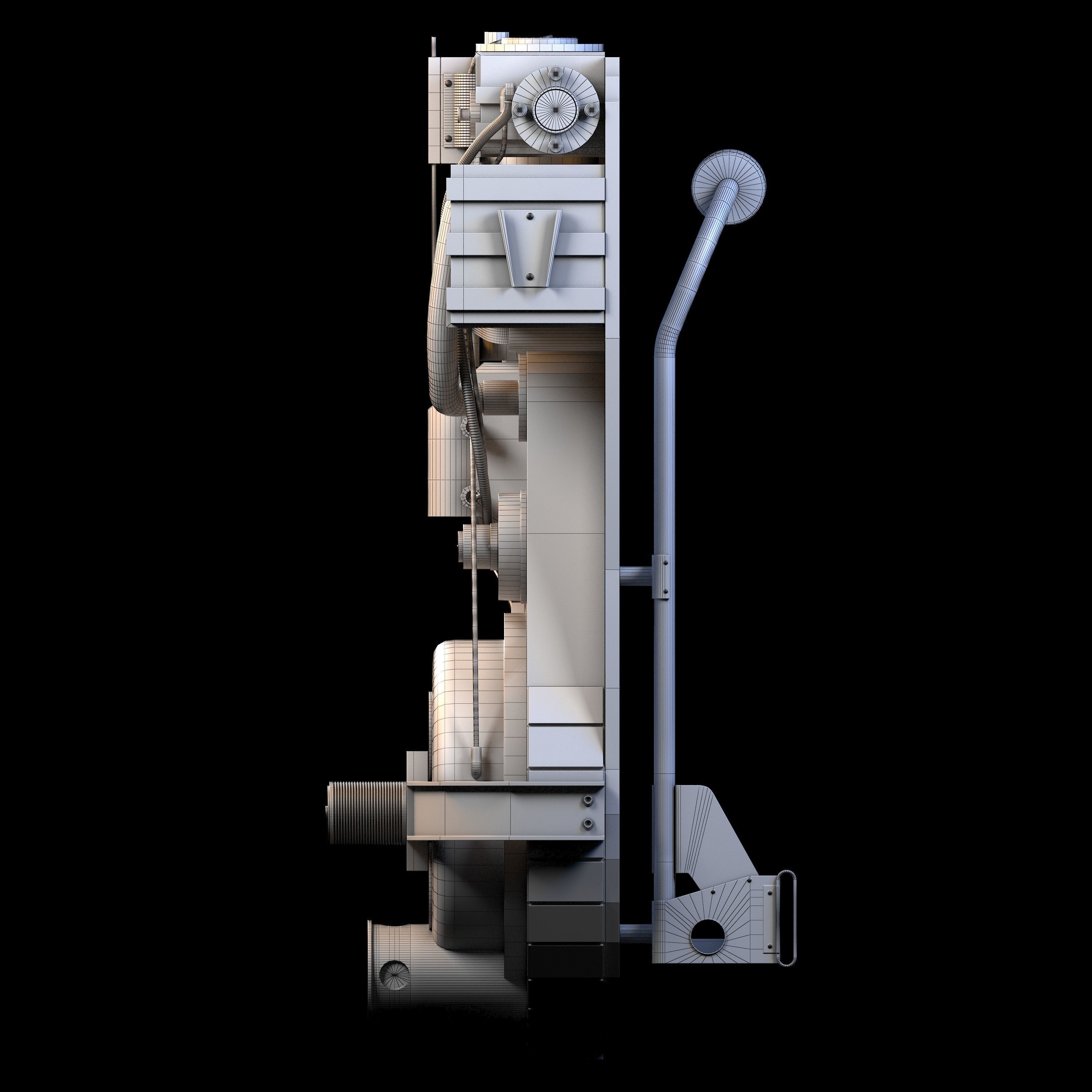 Proton Pack Ghostbusters 3D model_16