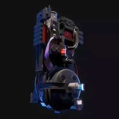 Proton Pack Ghostbusters 3D model