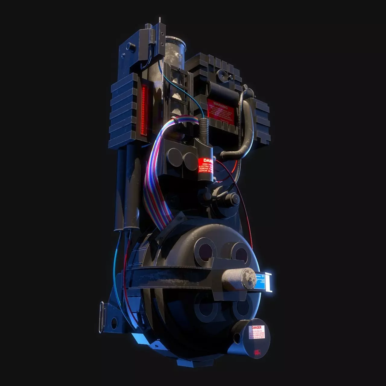Proton Pack Ghostbusters 3D model_0