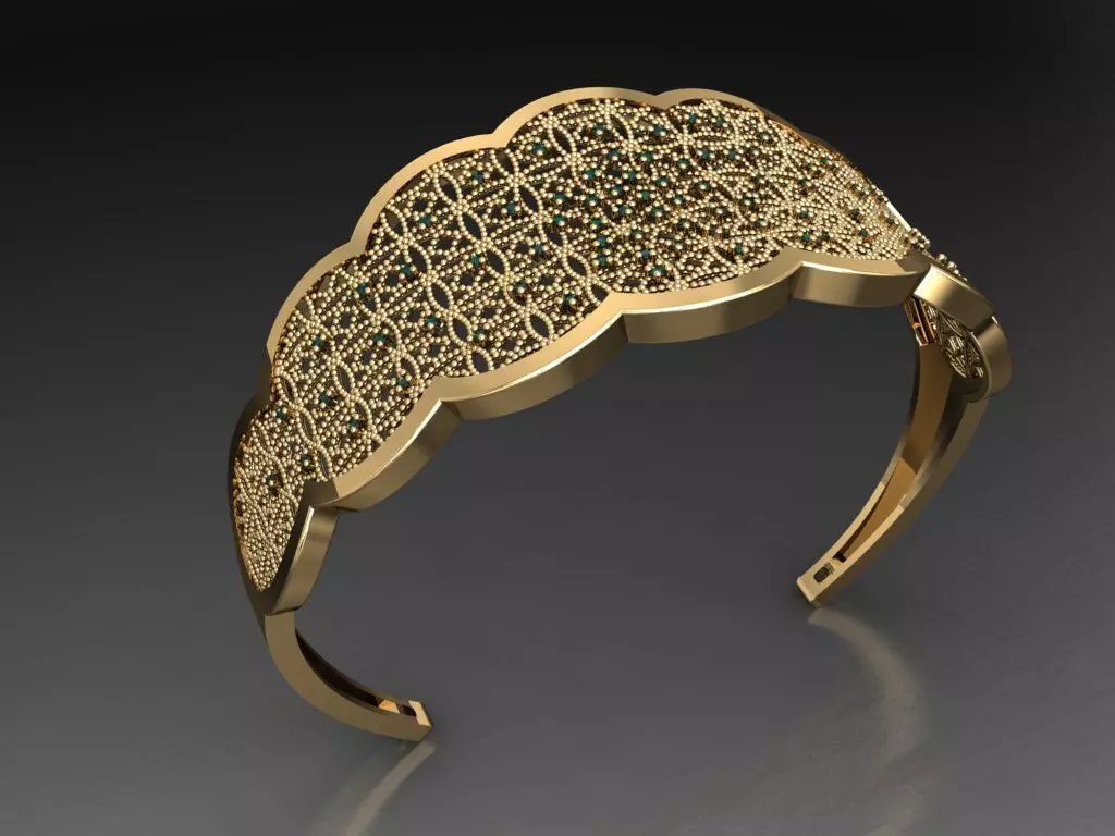 K51- Diamond BRACELET 3D print model