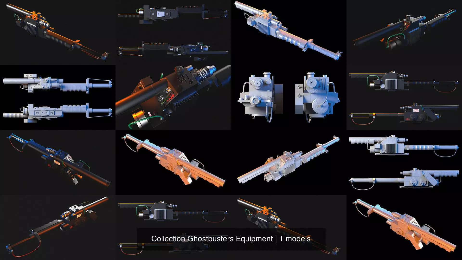 Collection Ghostbusters Equipment _0