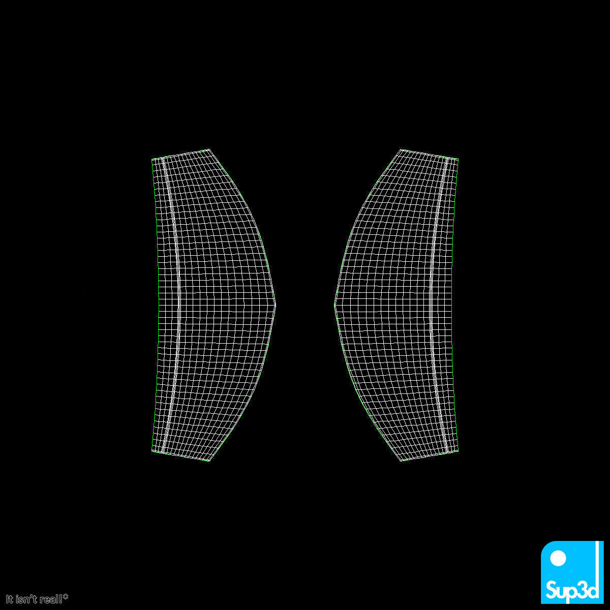 Women V-Neck T-Shirt 2 3D model_27