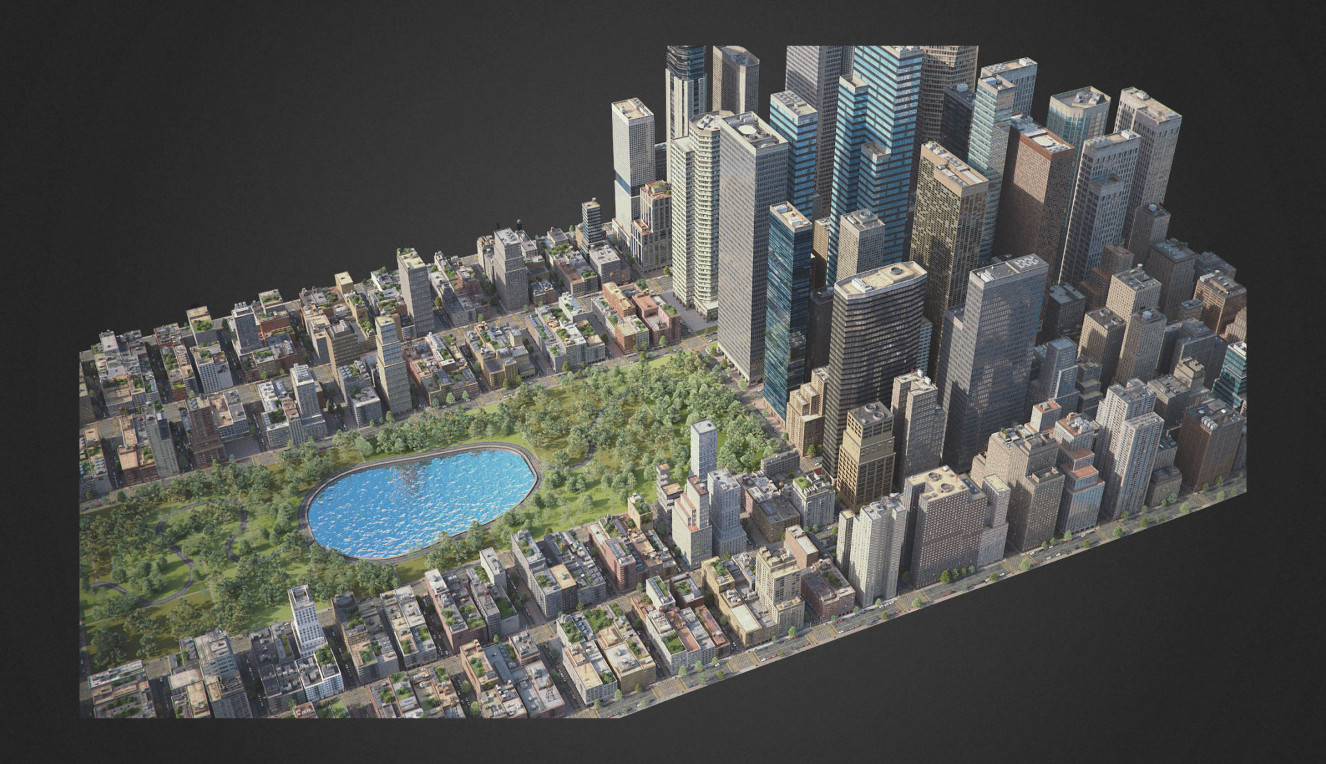 Realistic Lake City R7 3D model_2