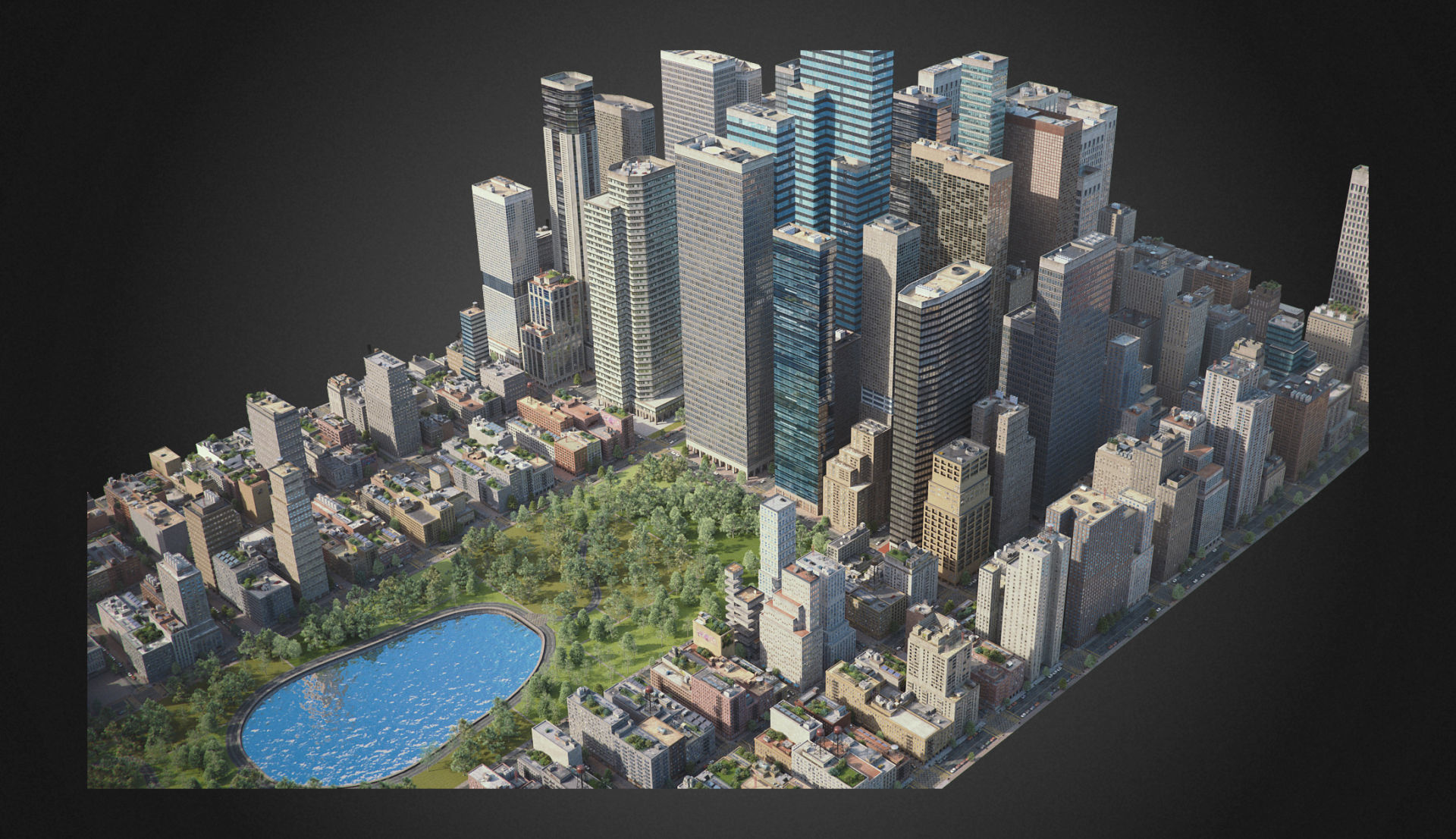Realistic Lake City R7 3D model_6