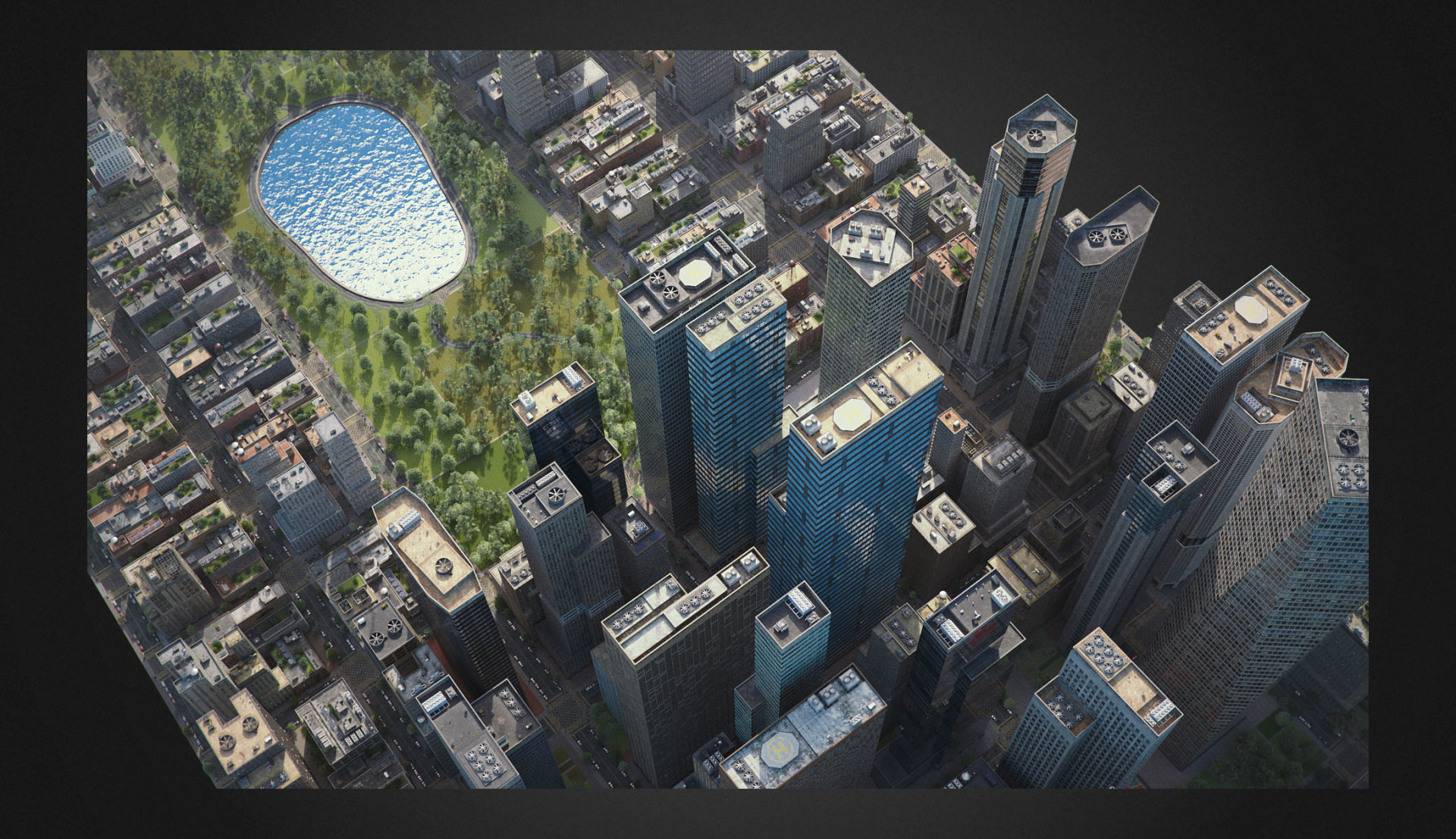 Realistic Lake City R7 3D model_13