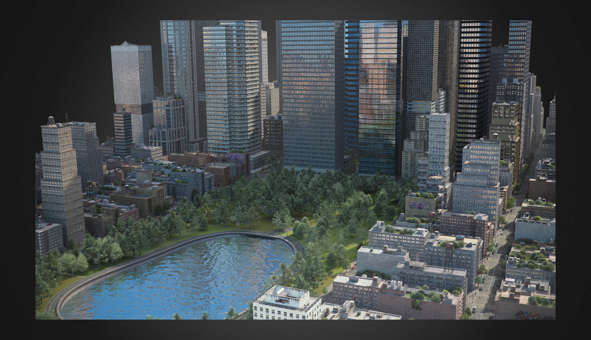 Realistic Lake City R7 3D model_4