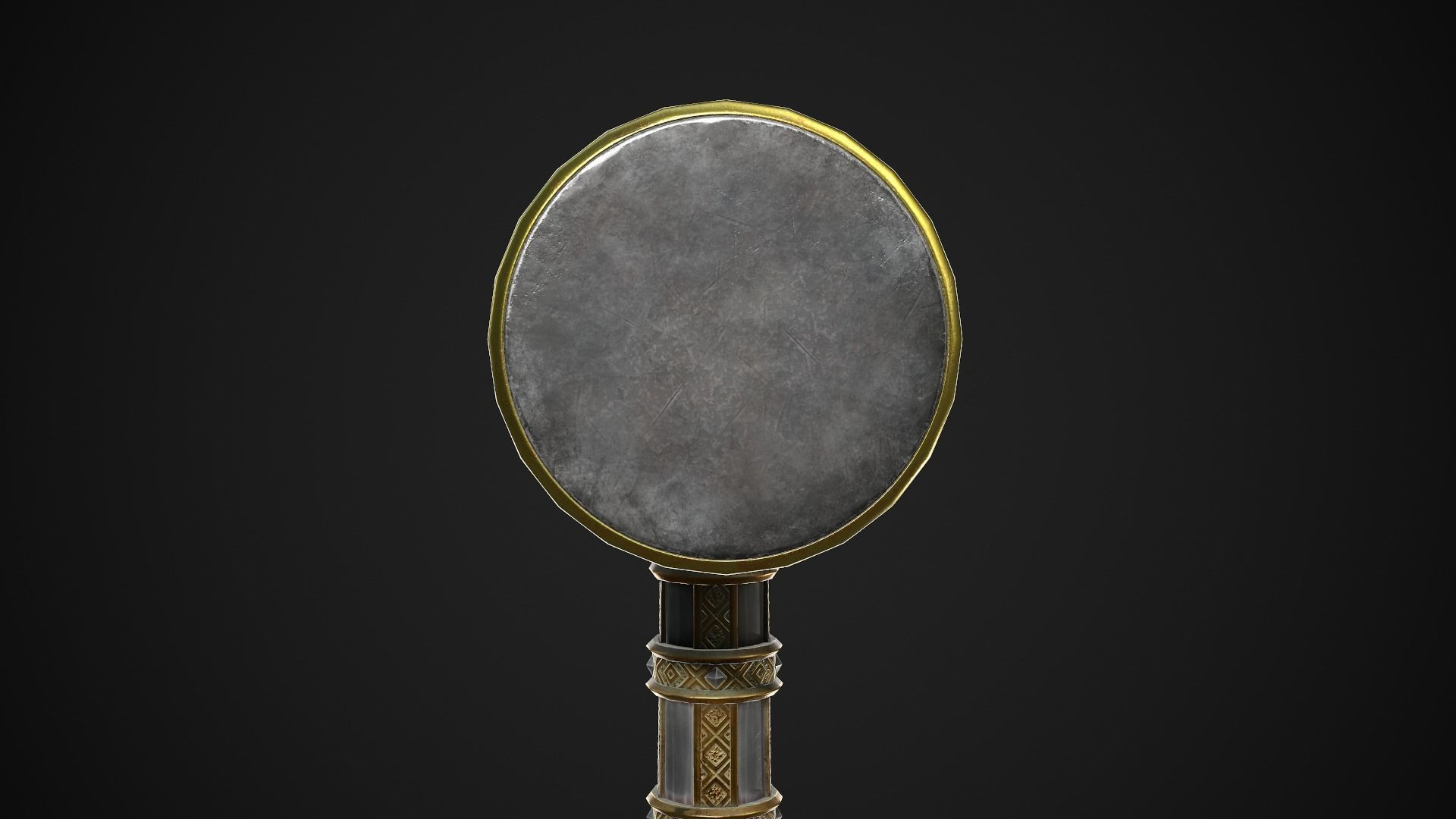 Fantasy Hammers 01 3D Model Collection_7