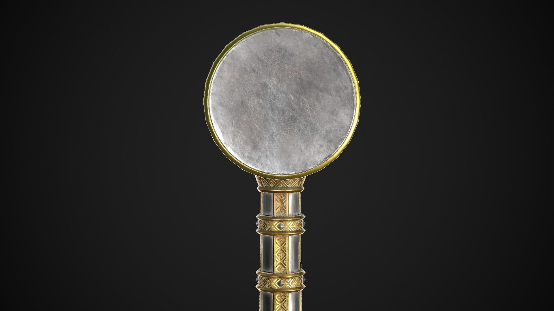 Fantasy Hammers 01 3D Model Collection_17