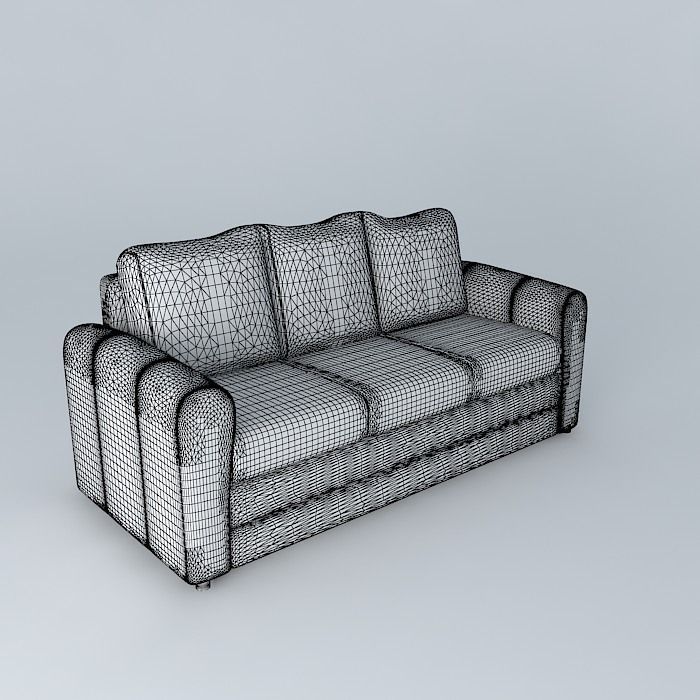 Sofa Free 3D model_3