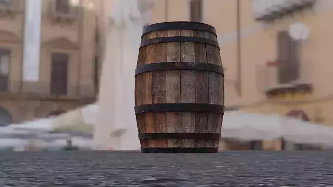 Wooden barrel