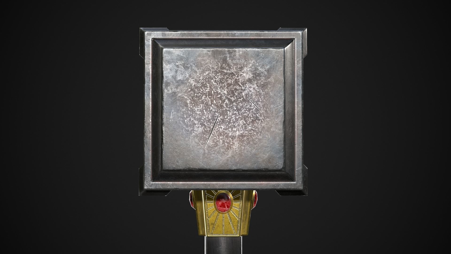 Fantasy Hammers 03 3D Model Collection_7