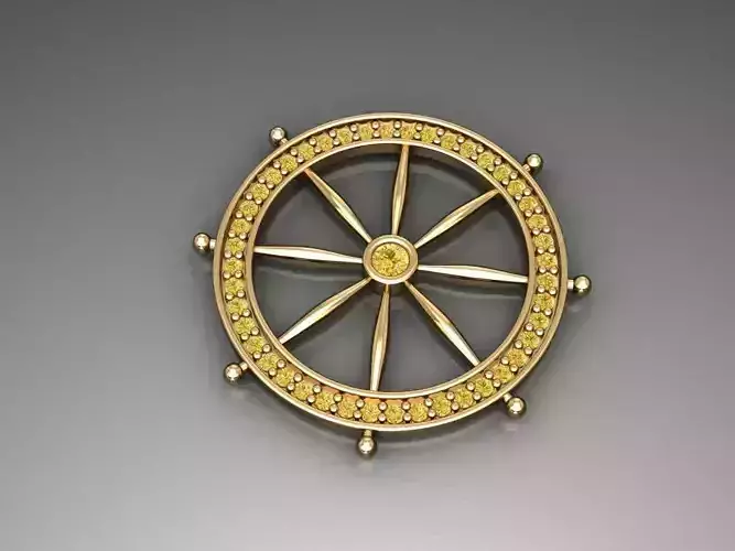 H36- Diamond  Necklace