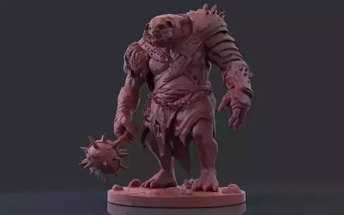 Zbrush Troll 3D model