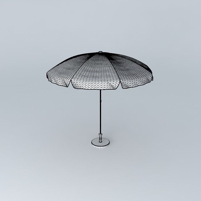 Parasol umbrella Free 3D model_4