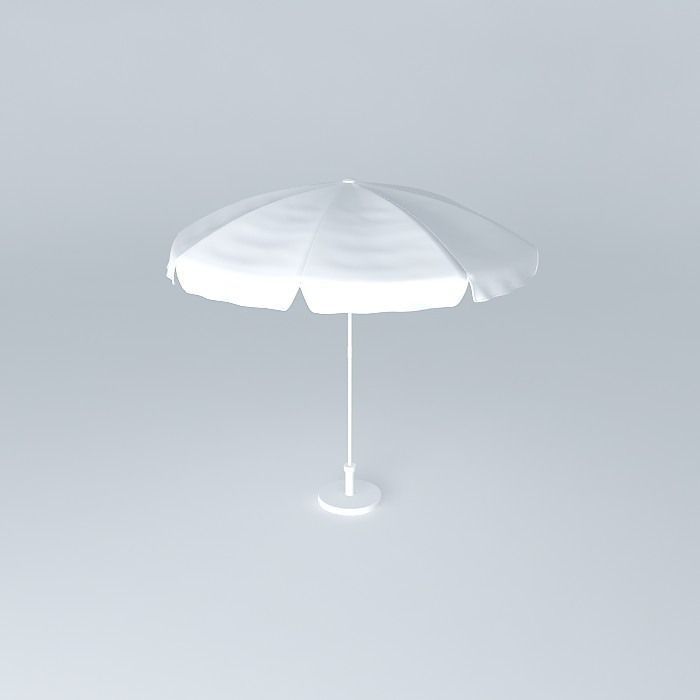 Parasol umbrella Free 3D model_2