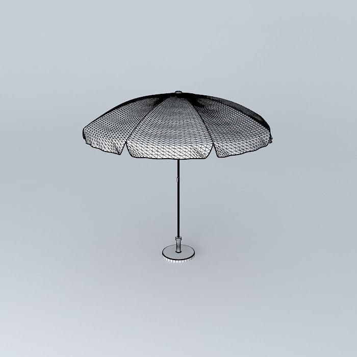 Parasol umbrella Free 3D model_3