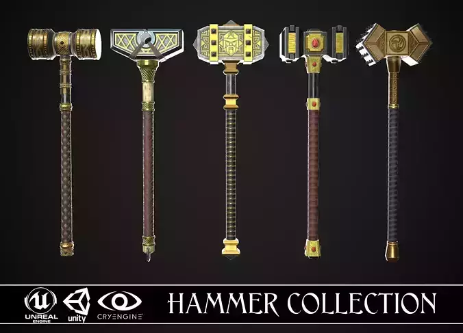 Fantasy Great Hammers Collection 