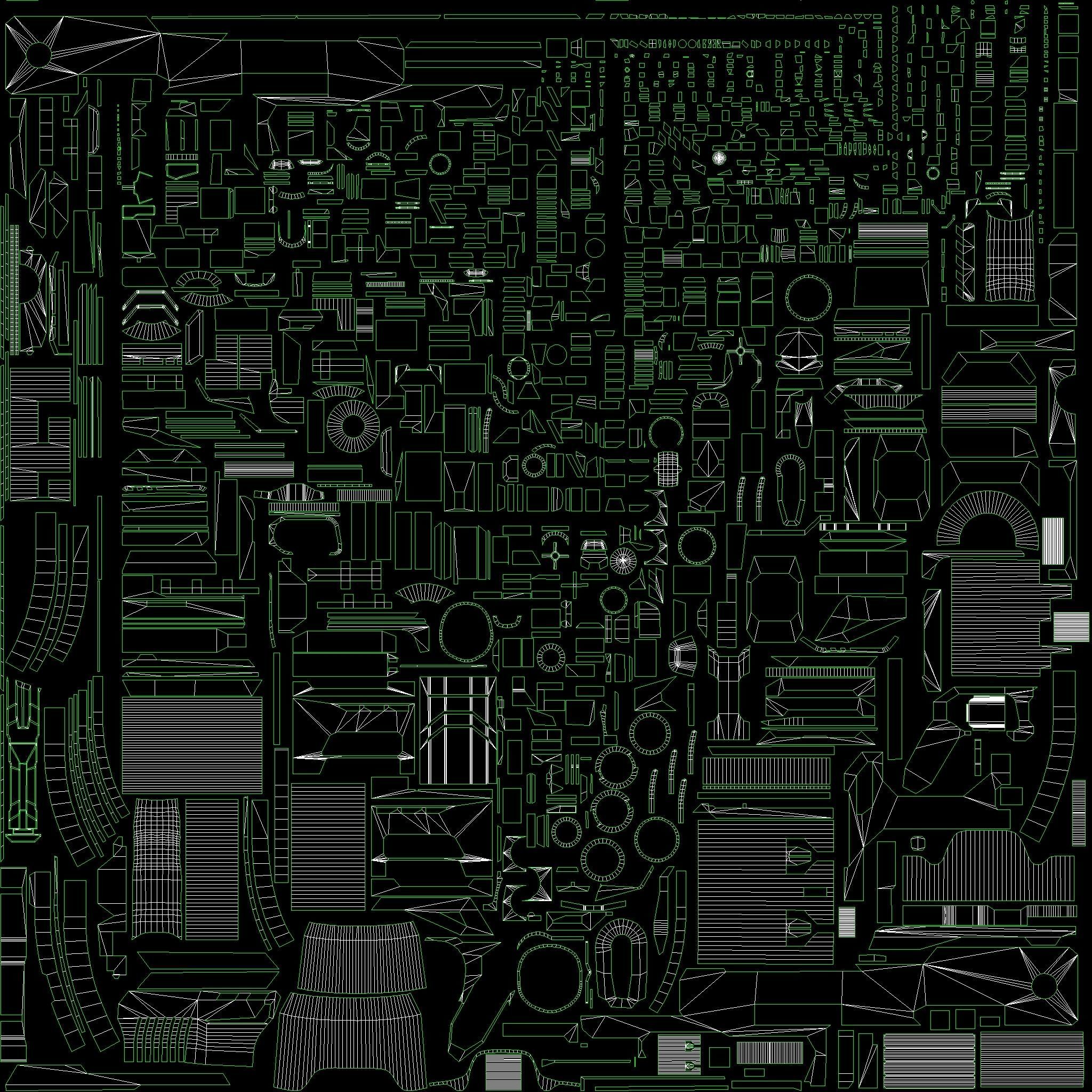 SciFi Rifle AAA FPS PBR Game Ready Weapon Asset Low-poly 3D model_14