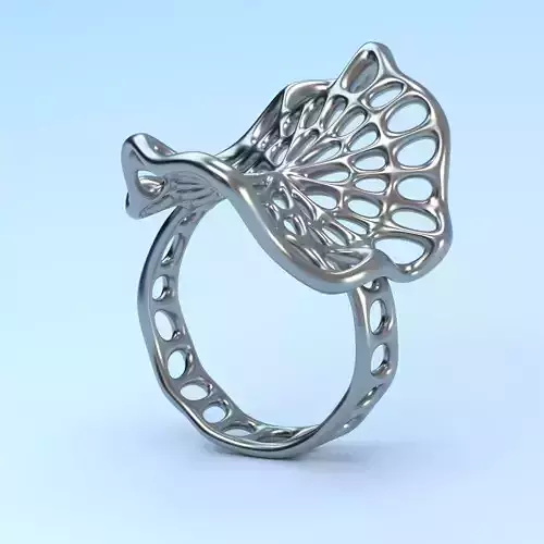 Lambada Lace Ring 3D print model