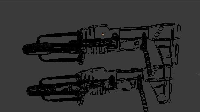 Scifi Gun 3D model_8