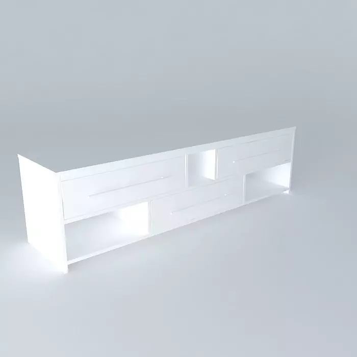 Media Stand Free 3D model
