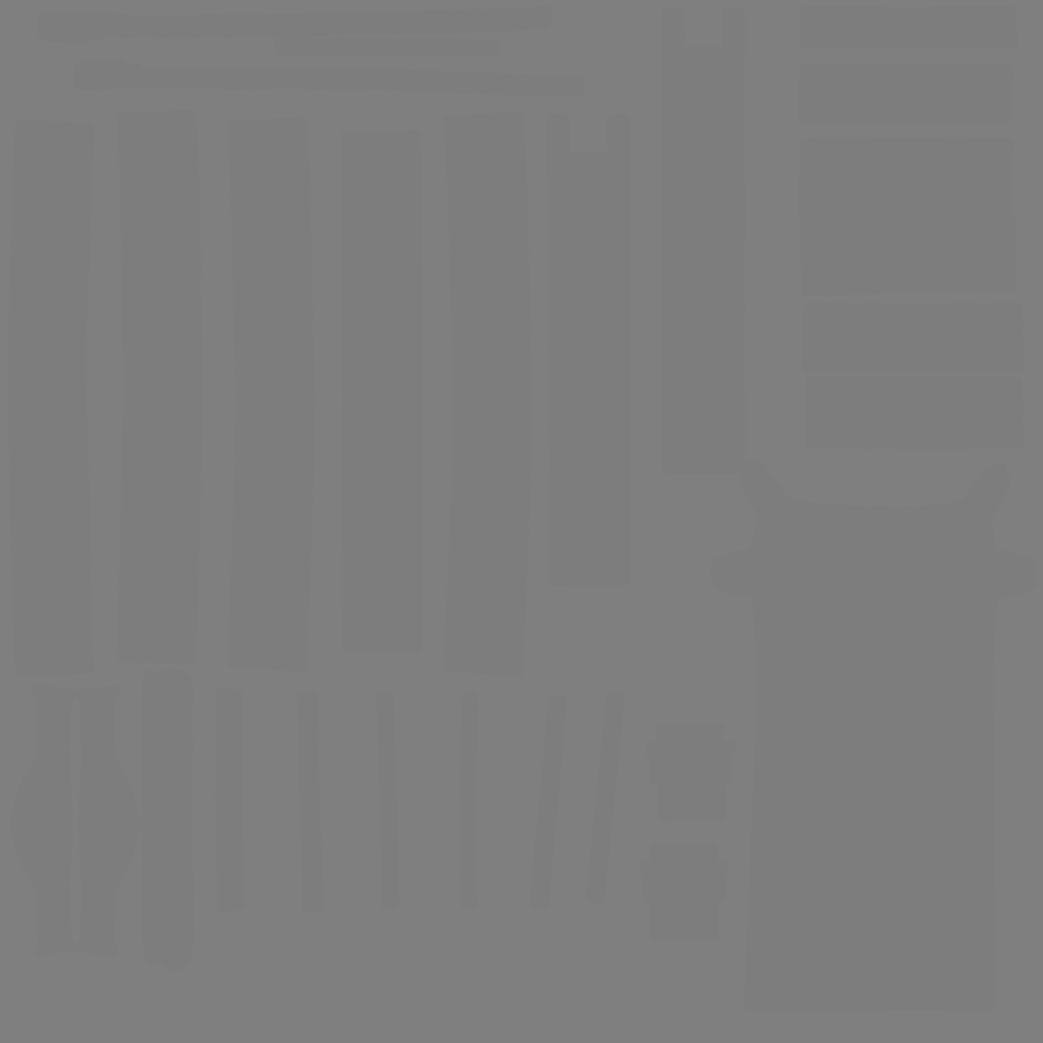 Cartoon bookshelf 3D model_8