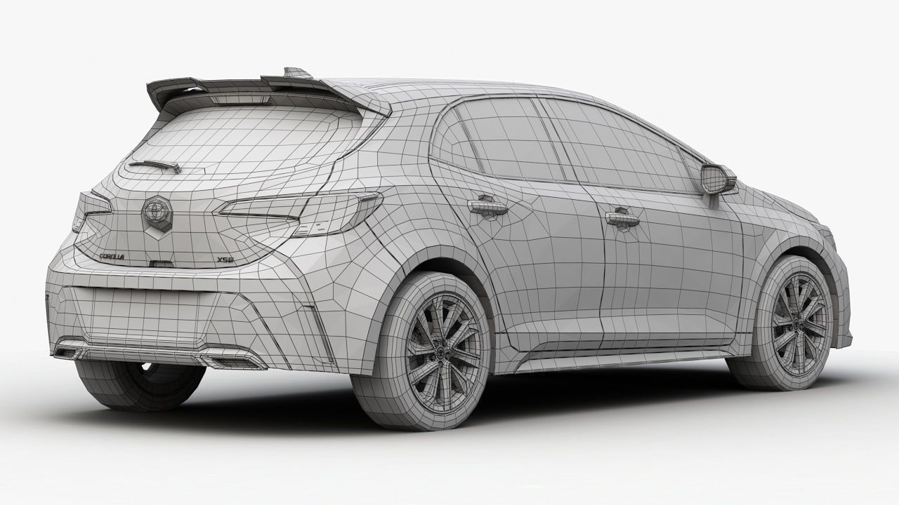 Toyota Corolla Hatchback 3D model_17
