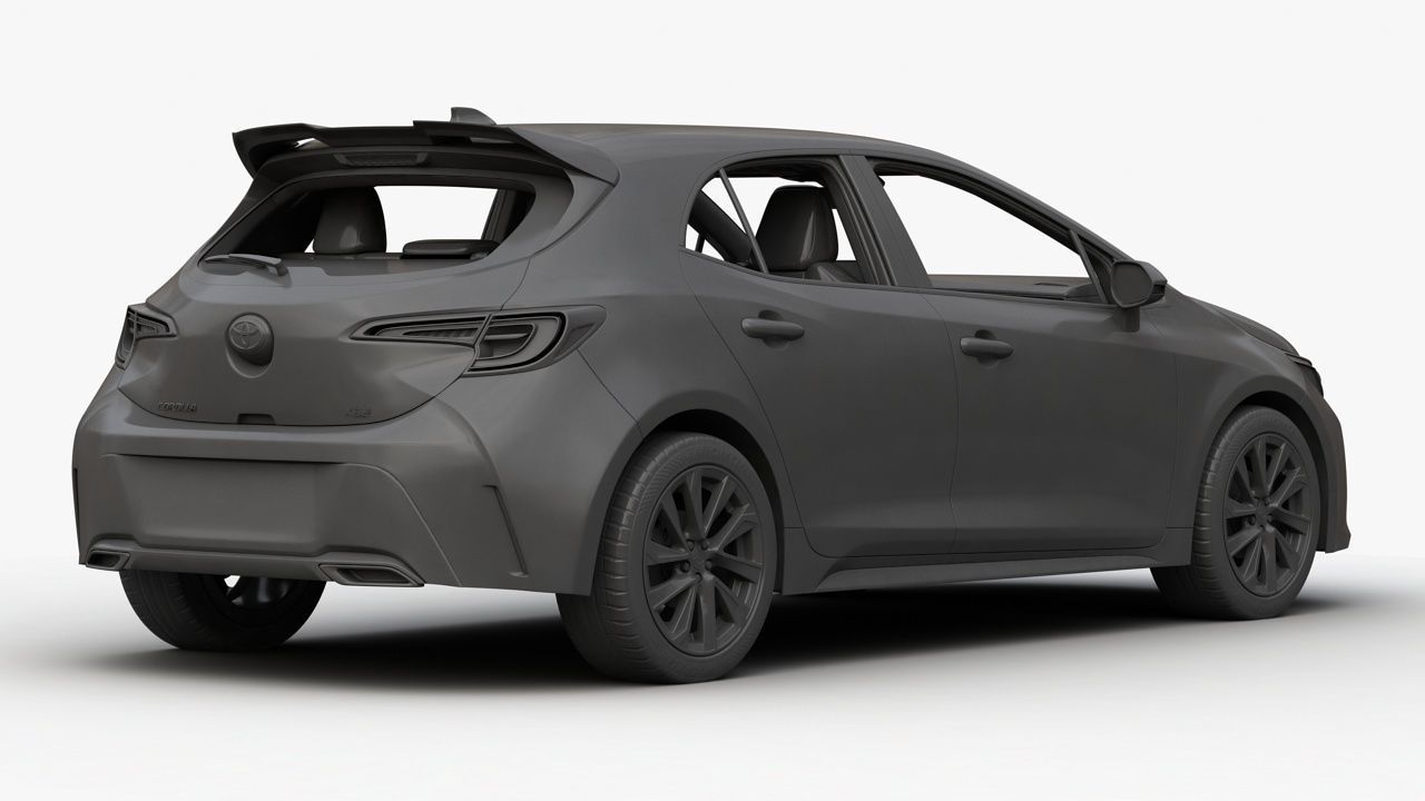 Toyota Corolla Hatchback 3D model_22