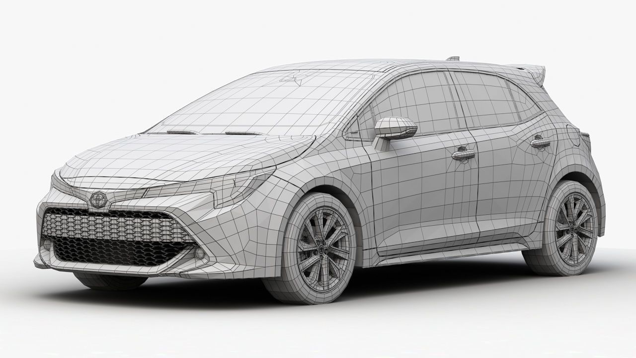 Toyota Corolla Hatchback 3D model_15