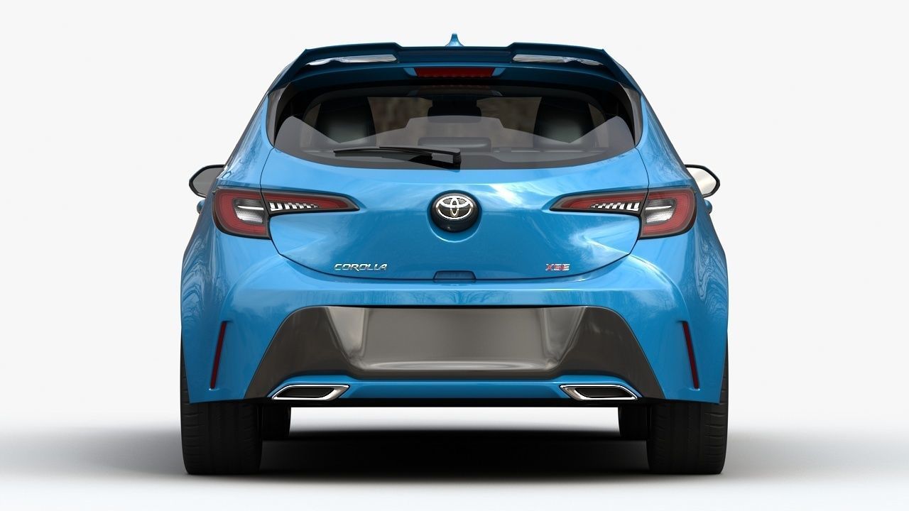 Toyota Corolla Hatchback 3D model_7