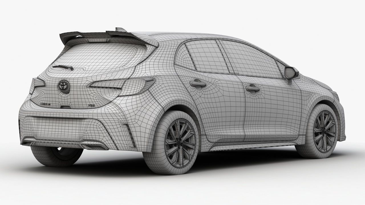 Toyota Corolla Hatchback 3D model_18