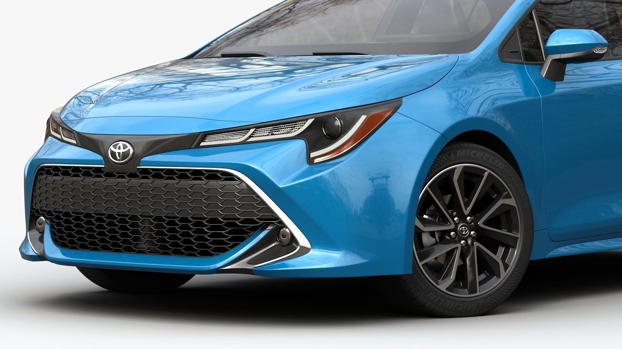 Toyota Corolla Hatchback 3D model_2