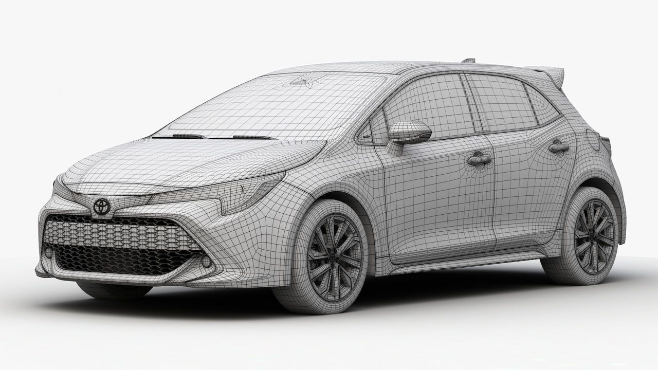 Toyota Corolla Hatchback 3D model_16