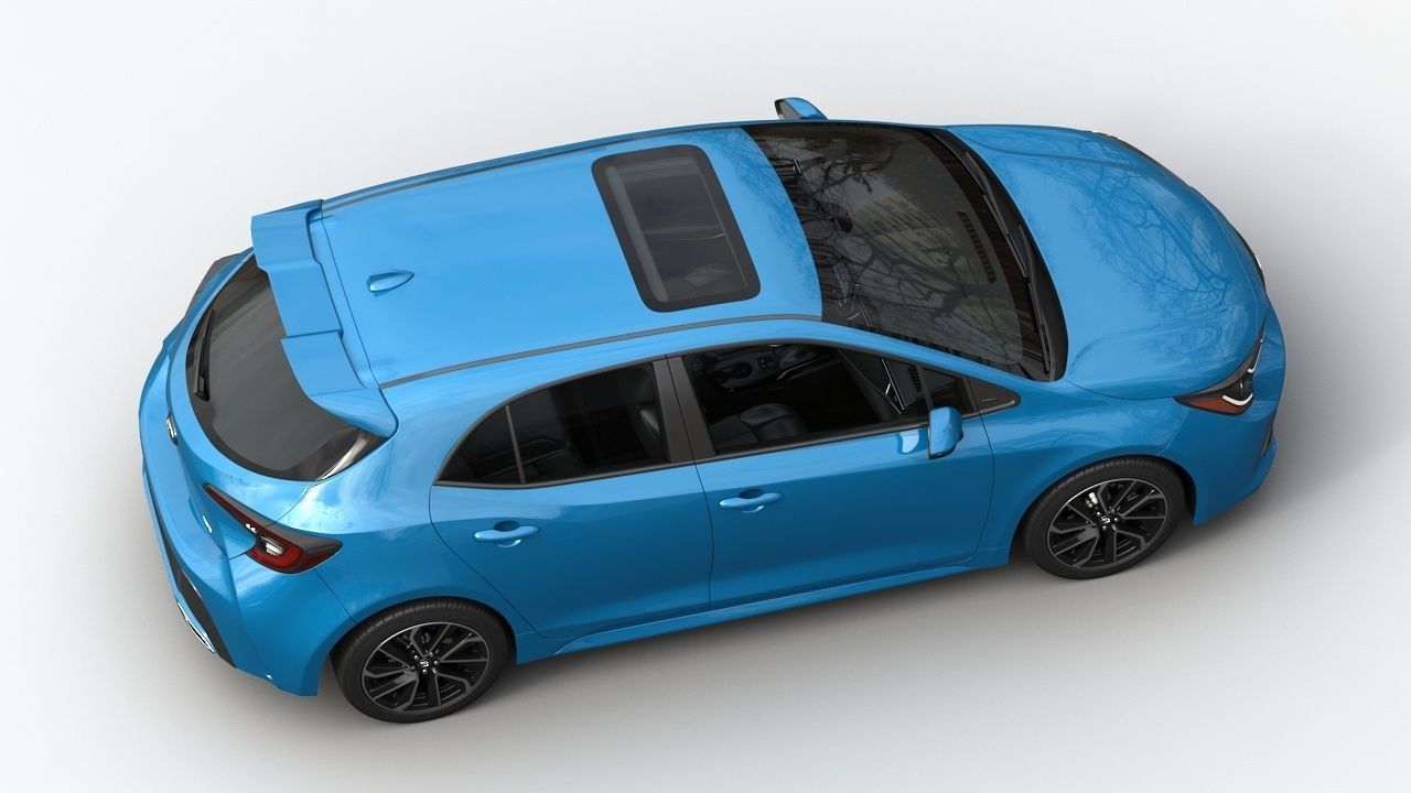Toyota Corolla Hatchback 3D model_9