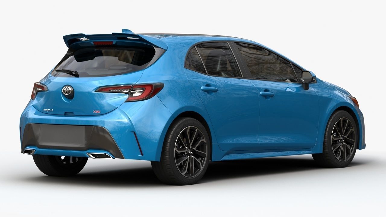 Toyota Corolla Hatchback 3D model_1