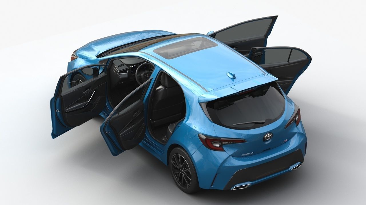Toyota Corolla Hatchback 3D model_11