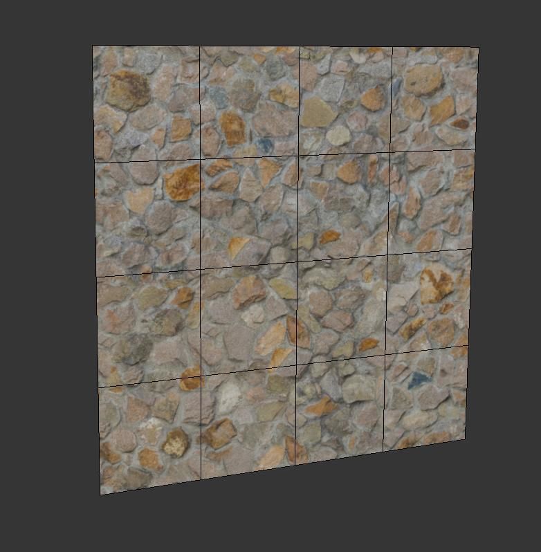 Ultra realistic Decorative Stone 3D model_7