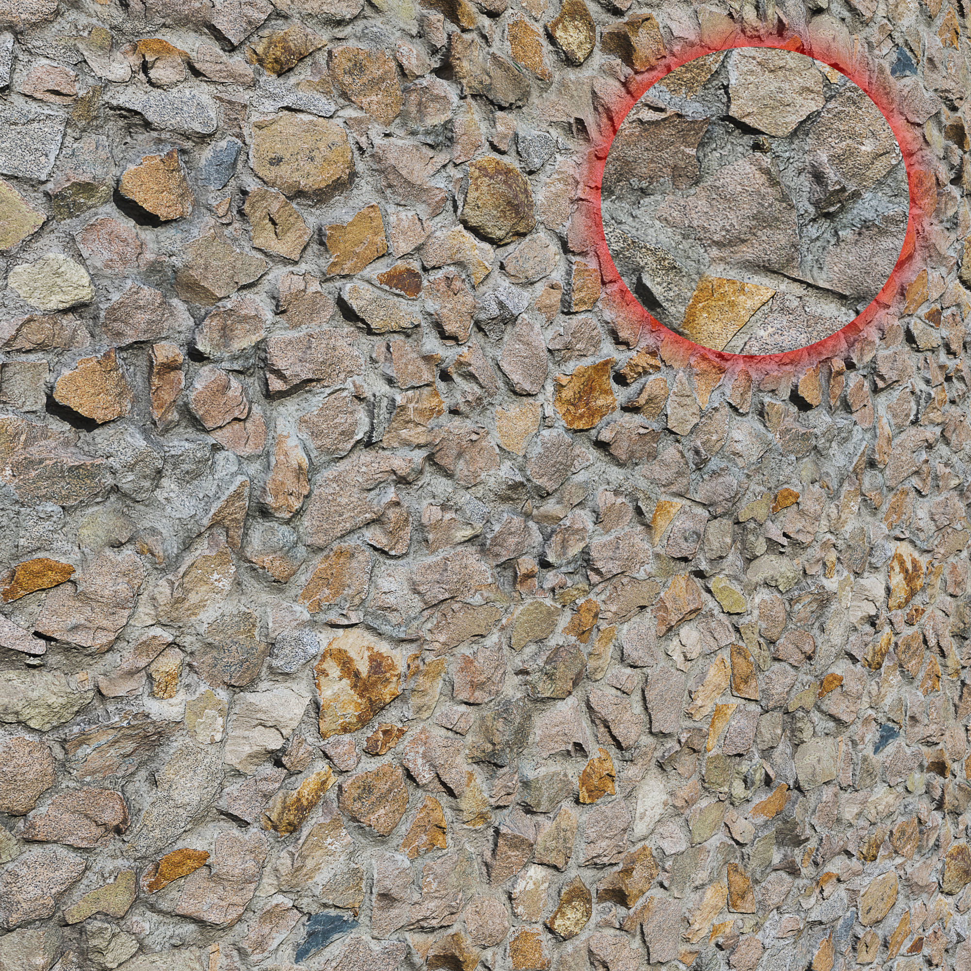 Ultra realistic Decorative Stone 3D model_2