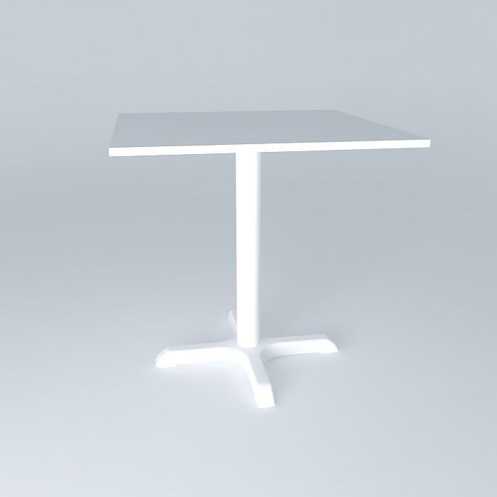 Dining Table  Free 3D model_2