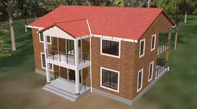 Furnished rural house