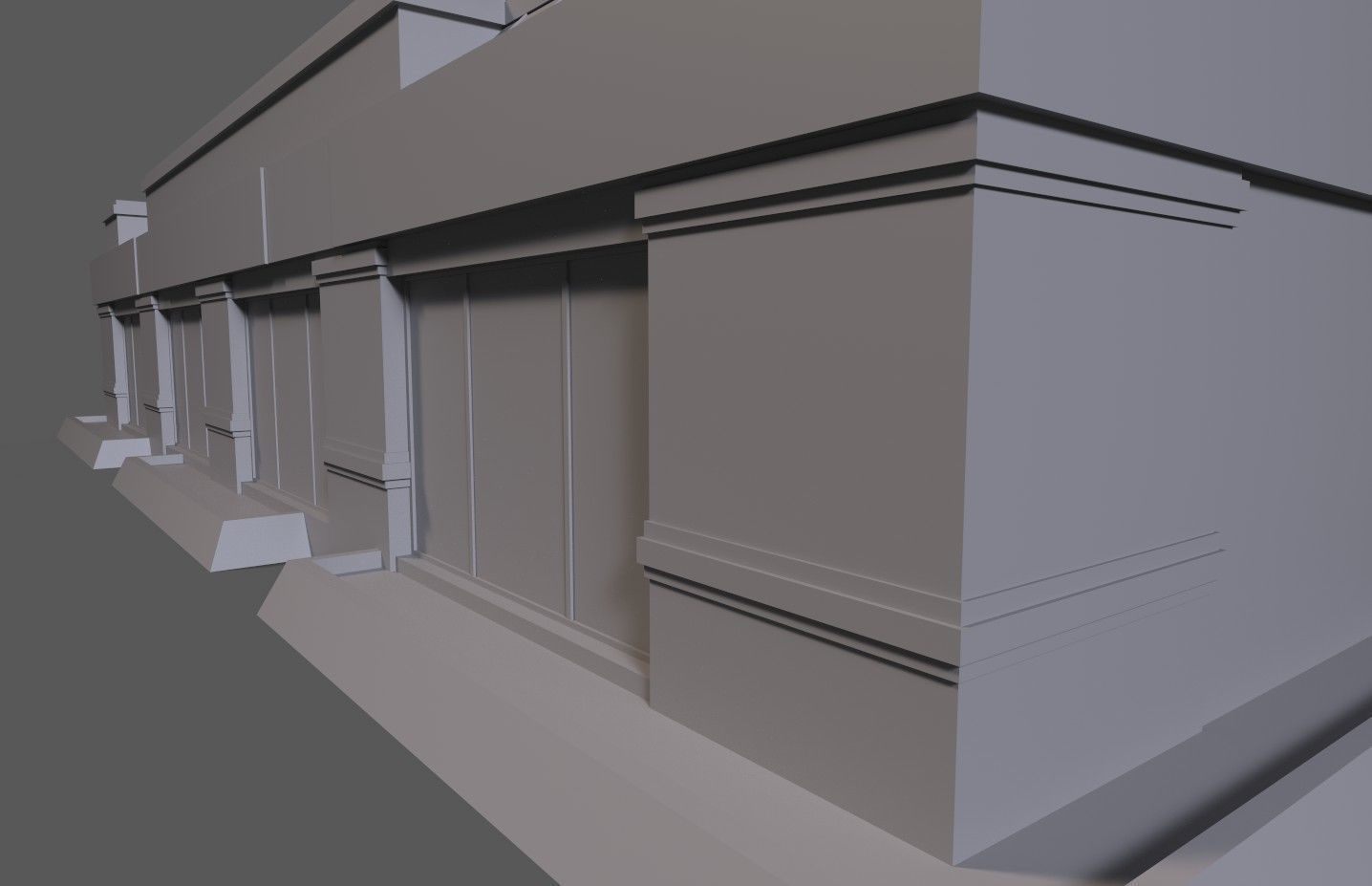 full building 1 Free low-poly 3D model_12