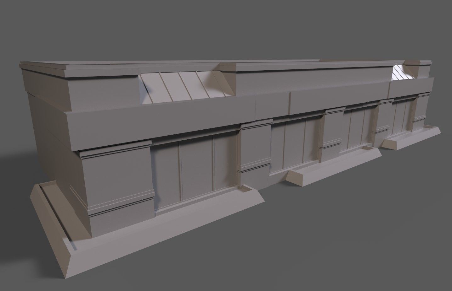 full building 1 Free low-poly 3D model_6