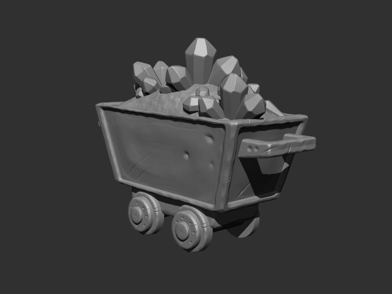 3D Printing Mine Props 3D print model_5