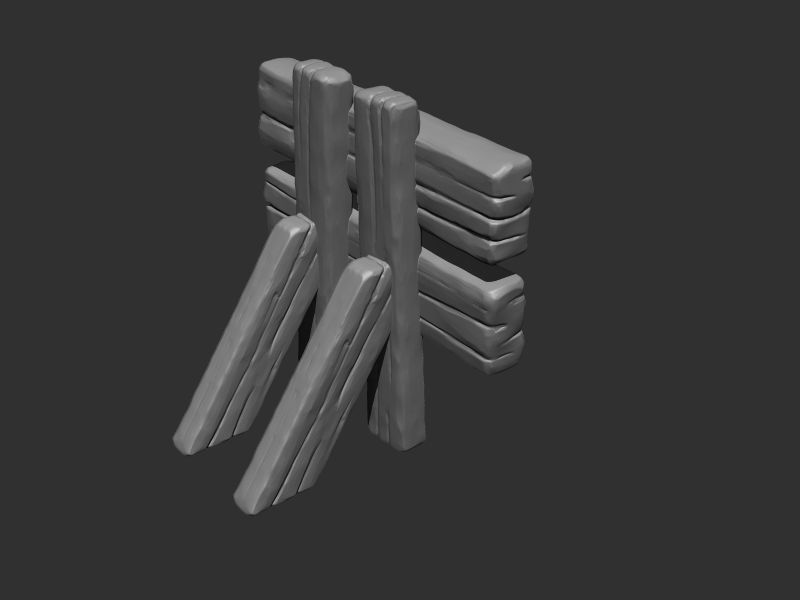 3D Printing Mine Props 3D print model_13