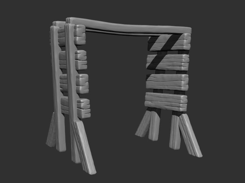 3D Printing Mine Props 3D print model_15