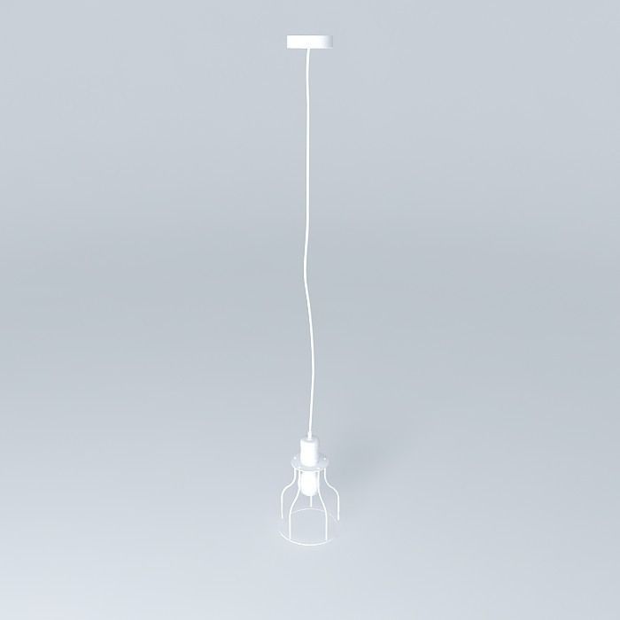 Ceiling lamp Free 3D model_1