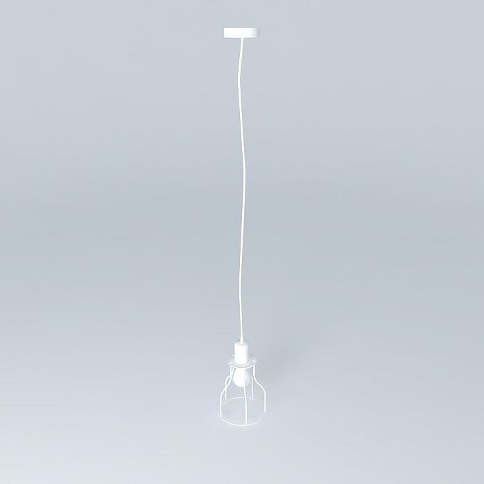 Ceiling lamp Free 3D model_2