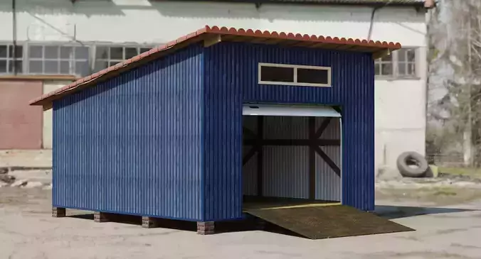 Village Garage Russian style